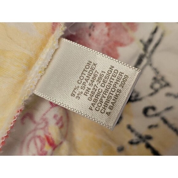 Christopher & Banks Women's Scribble Small Stretch Art To Wear Jacket Button Up - Picture 6 of 7